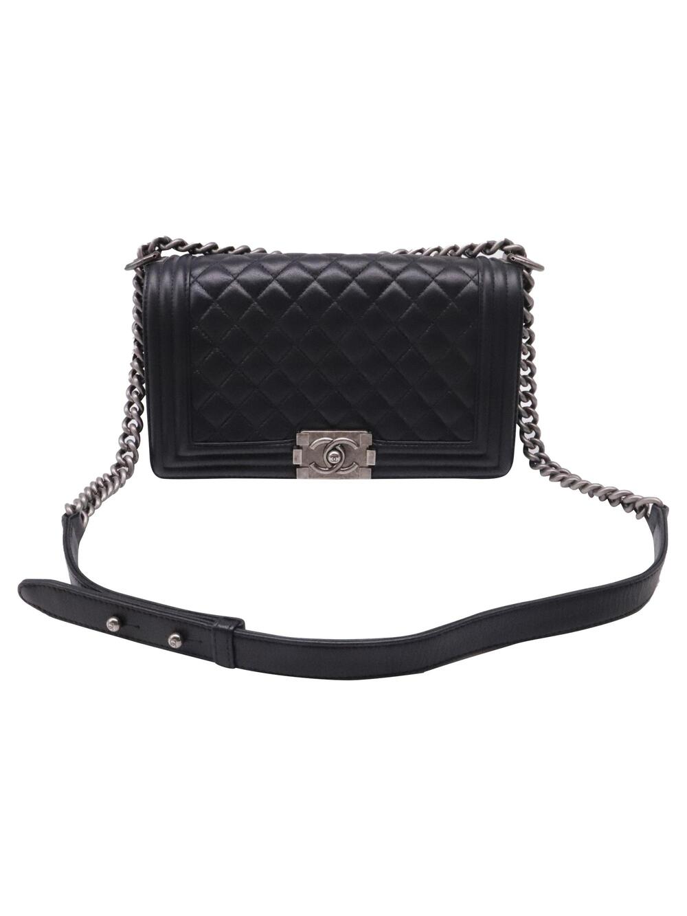 Chanel Boy Flap Bag Quilted Lambskin #376856C37B